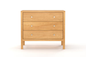 Andes 3-Drawer Lowboy - Pine