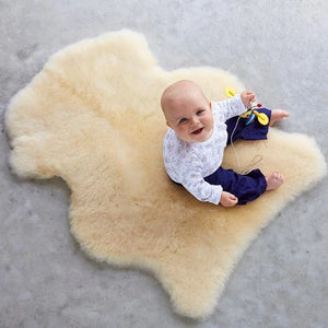 Classic NZ Sheepskin Baby Play Rug