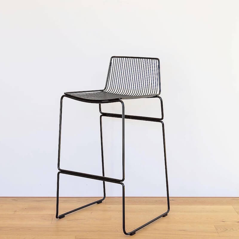 Dunedin Bar Chair - Stainless Steel