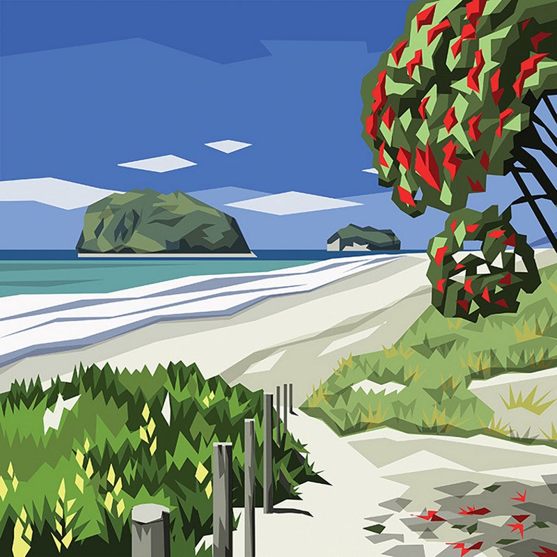 Ira Mitchell Print - Whangamata