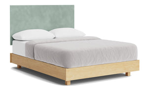 Karamea Padded Low Foot Bed - Pine