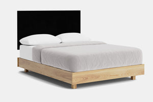 Karamea Padded Low Foot Bed - Ash