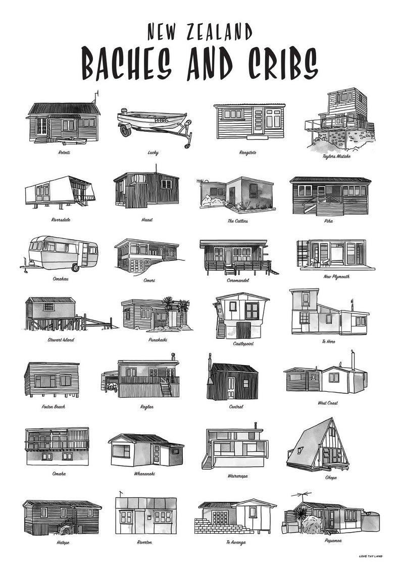 Lisa Moes’ Print – Baches and Cribs
