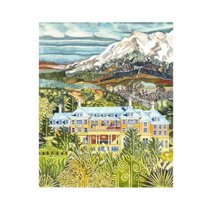 Lori Davis Print - Chateau Tongariro Heyday