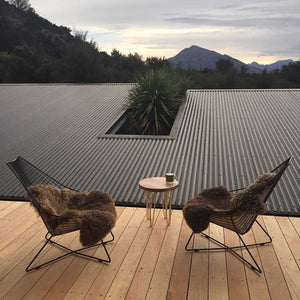 Piha Lounger - Stainless Steel