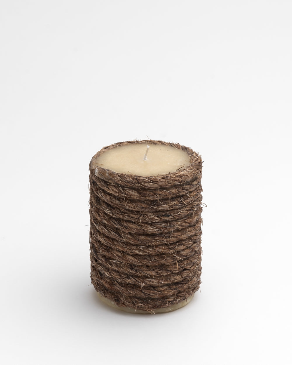 Rope Pillar Citronella Outdoor Candle