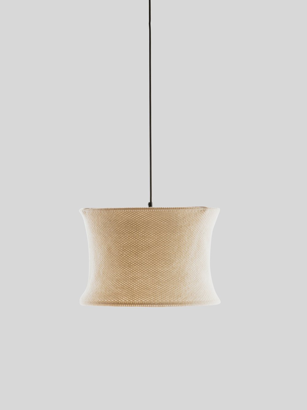 Wool Hoop Drum Pendant