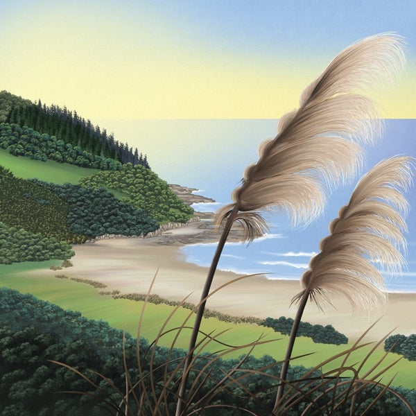 Anna Evans Print - Te Kohanga / Shipwreck Bay