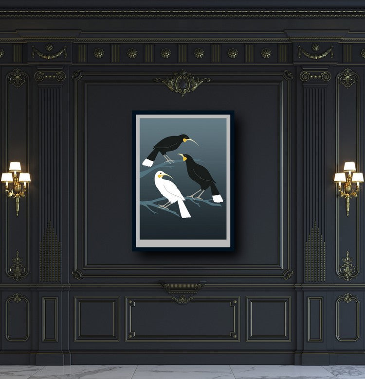 Cathy Hansby Print - Huia