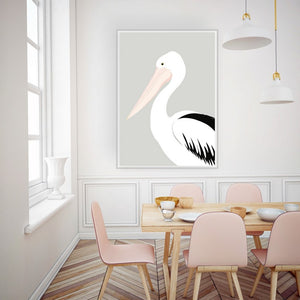 Cathy Hansby Print - Pelican Grey