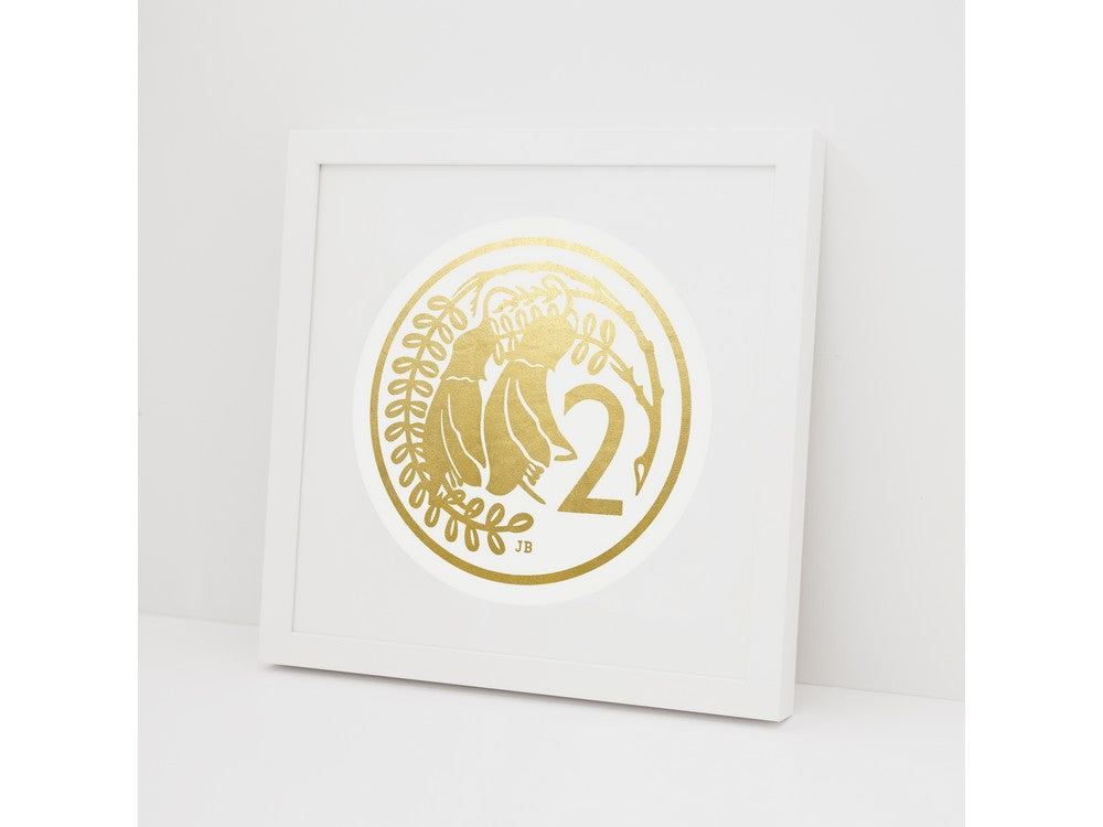 Foil Print - 2 Cent