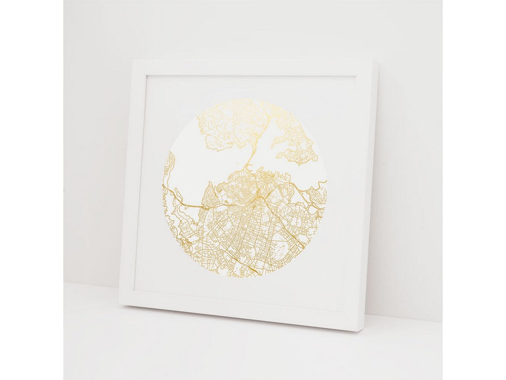 Foil Print - Auckland