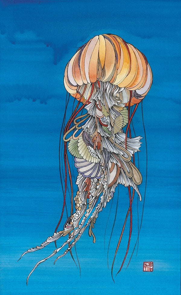 Rika Nagahata Print - Kurage
