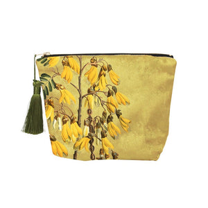 Vintage Velvet Zipped Bag