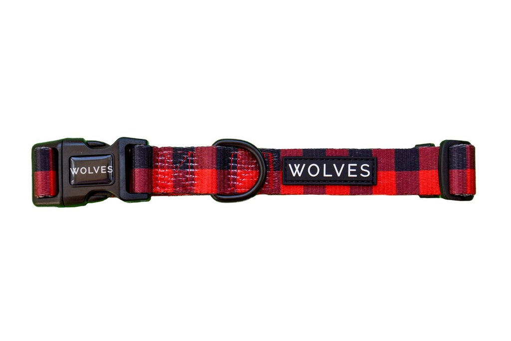 Wolves Dog Collar