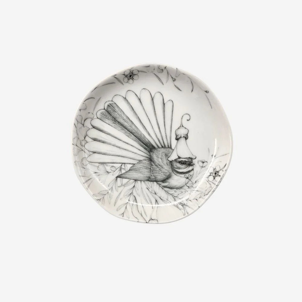Aotearoa Native Bird Ceramic Trinket Dish