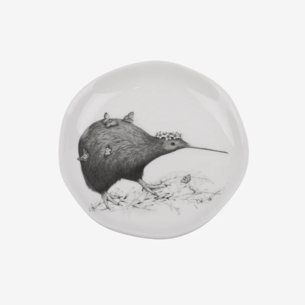 Aotearoa Native Bird Ceramic Trinket Dish