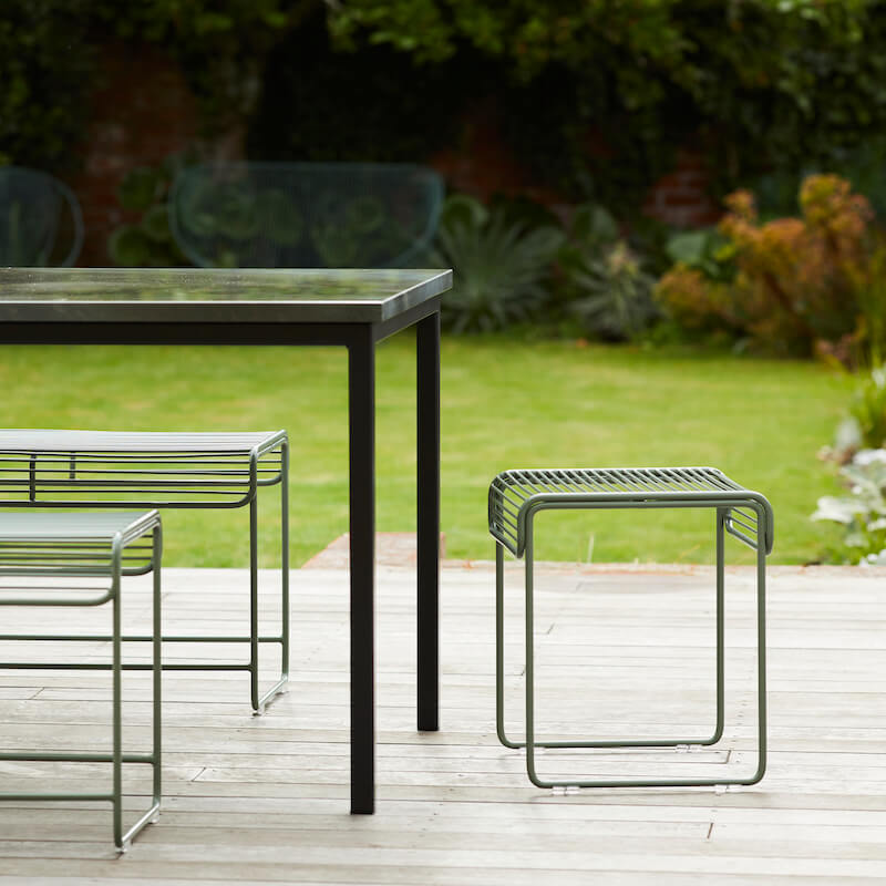 Beaumont Stainless Steel Stool