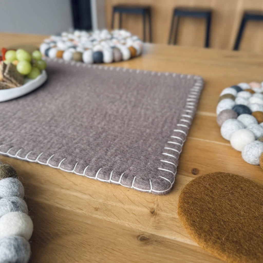 Blanket Stitch Table Runner