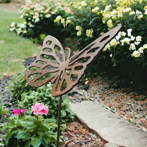Butterfly Steel Outdoor Ornament