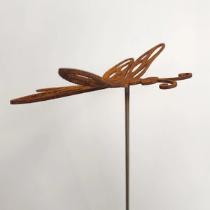 Dragonfly Steel Outdoor Ornament