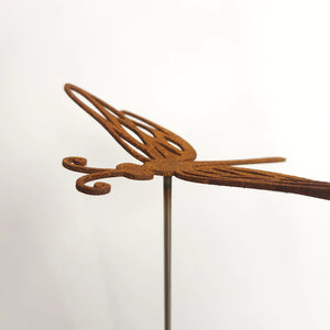 Dragonfly Steel Outdoor Ornament