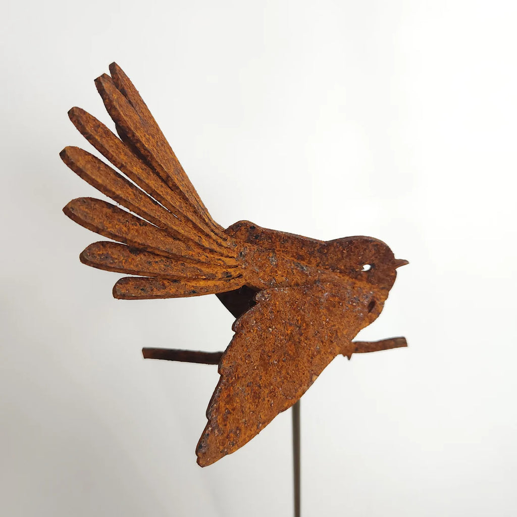 Fantail Steel Outdoor Ornament