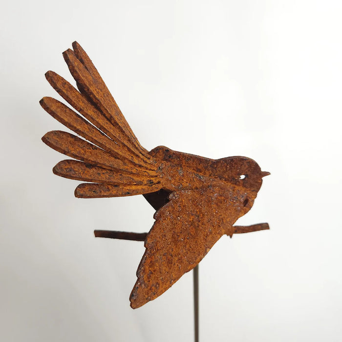 Fantail Steel Outdoor Ornament