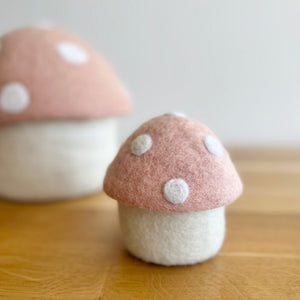 Felt Toadstool Trinket Boxes