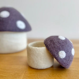 Felt Toadstool Trinket Boxes