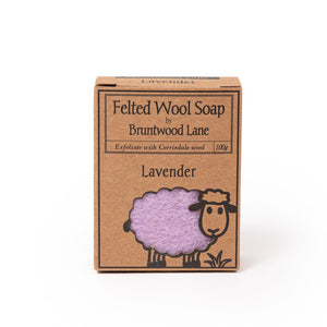 Felted Wool Soap - Lavender