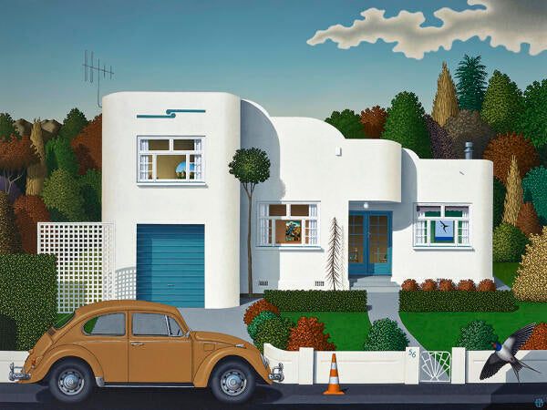Hamish Allan Print - Lessons from Suburbia Parking