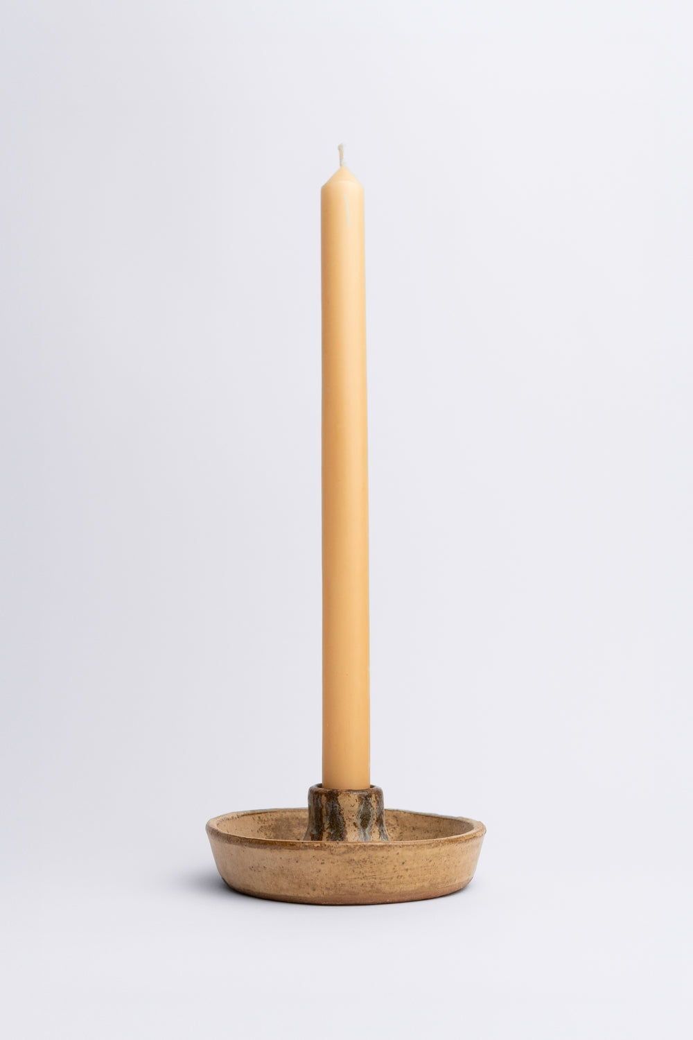 Household Almond Taper Candle