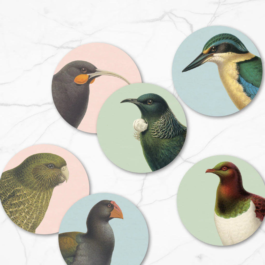 Bird Coasters Placemats & Coasters – YOYO Design by Kiwis