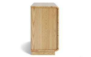 Karamea 6-Drawer Lowboy - Ash