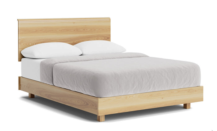 Karamea Solid Low Foot Bed - Ash