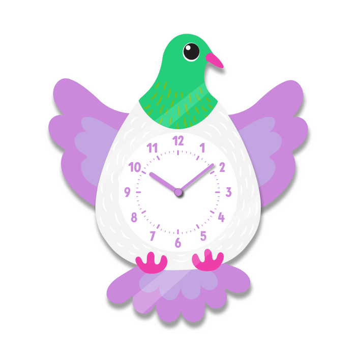 Kids Wobble Bird Clocks