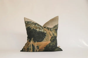 Limited Edition Hand-Painted Square Cushion