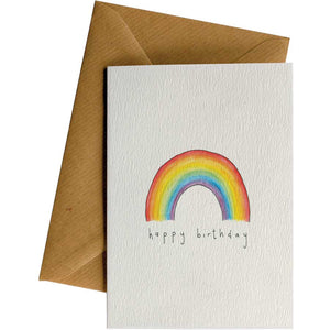 Little Difference Greeting Card - Happy Birthday Rainbow