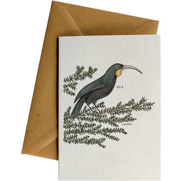 Little Difference Greeting Card - Huia Mānuka