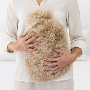 NZ Long Wool Hot Water Bottle Cover