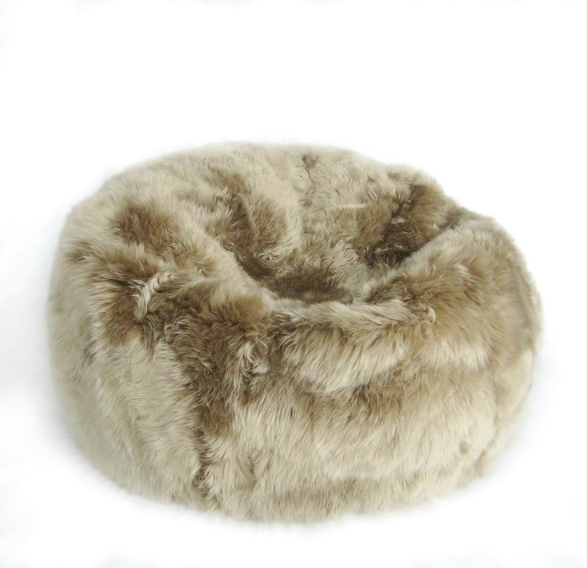 NZ Long Wool Sheepskin Bean Bag