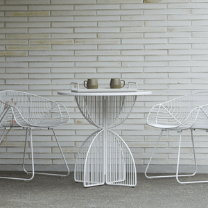 Omaha Stainless Steel Café Table