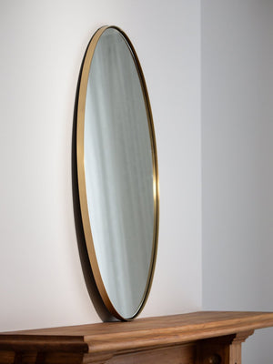 Outline Ellipse Wall Mirror