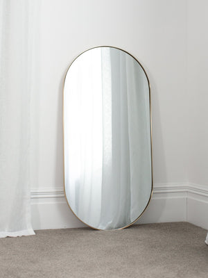 Outline Pill Wall Mirror