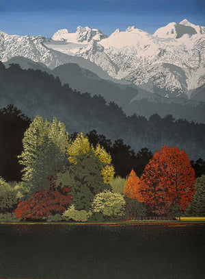 Peter Hall Print - The Fall