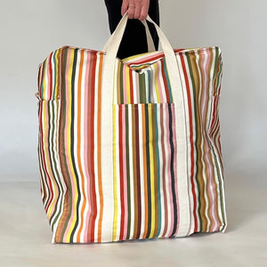 Tokyo Stripe Stuffer Bag