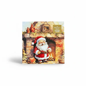 Vintage Christmas, Santa by the Fire Chocolate