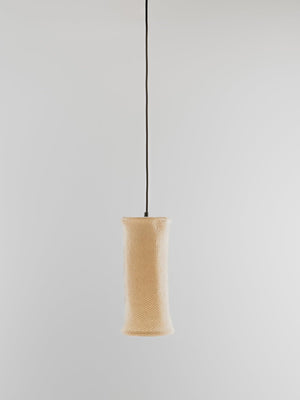 Wool Hoop Long Pendant