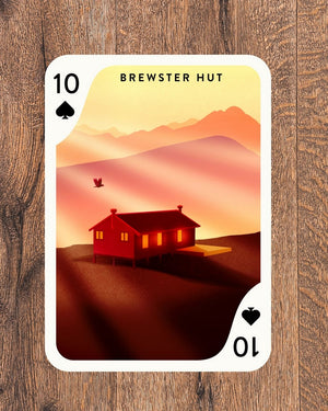 Backcountry Huts Playing Cards